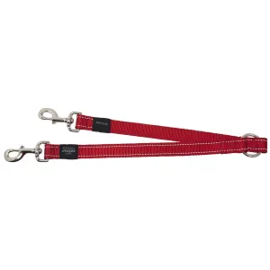 Rogz Specialty Extra Large Dog Lead Splitter Red