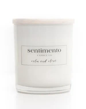 Sentimento Soy Candle - Calm And Clear