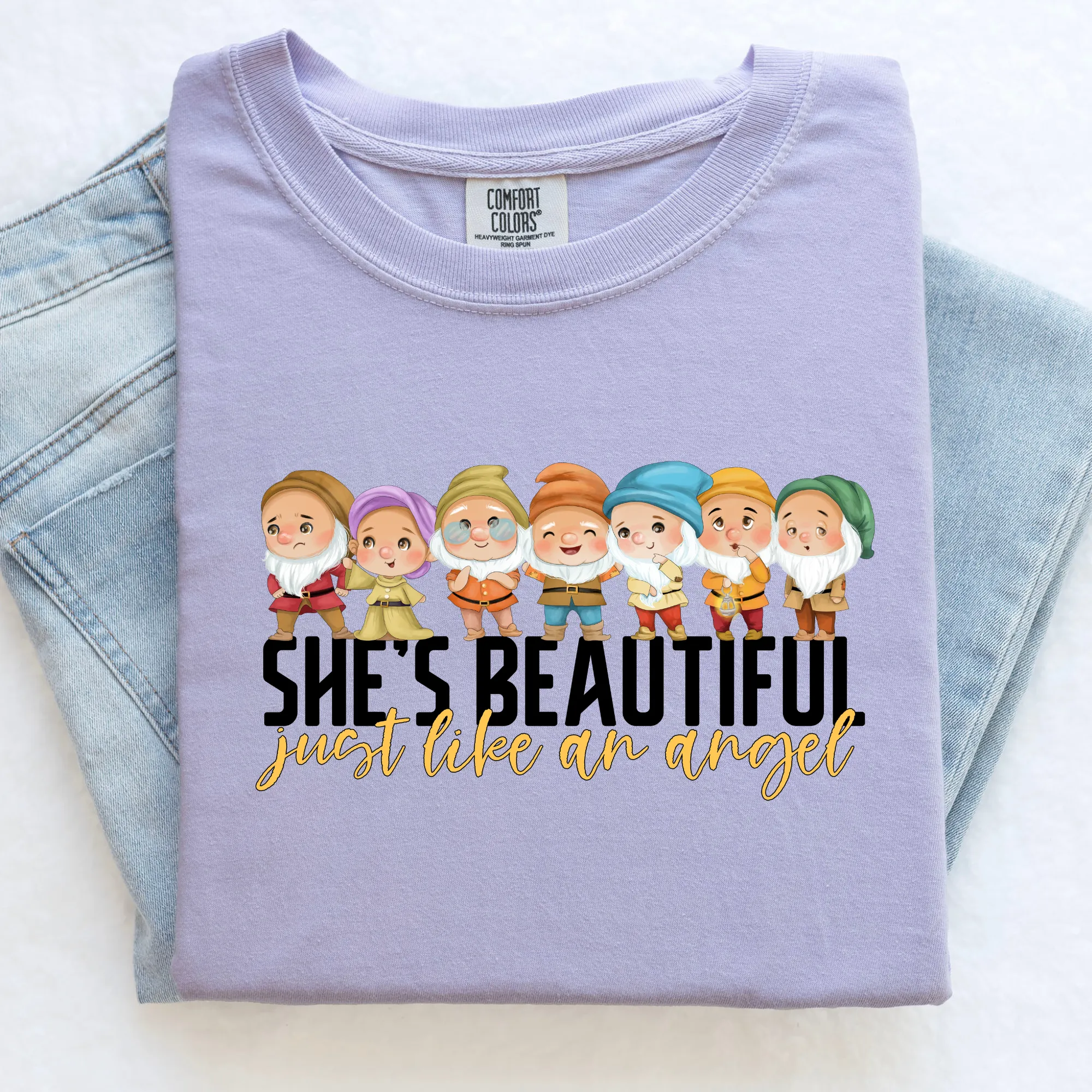 She's Beautiful, Like An Angel | Princess Shirt