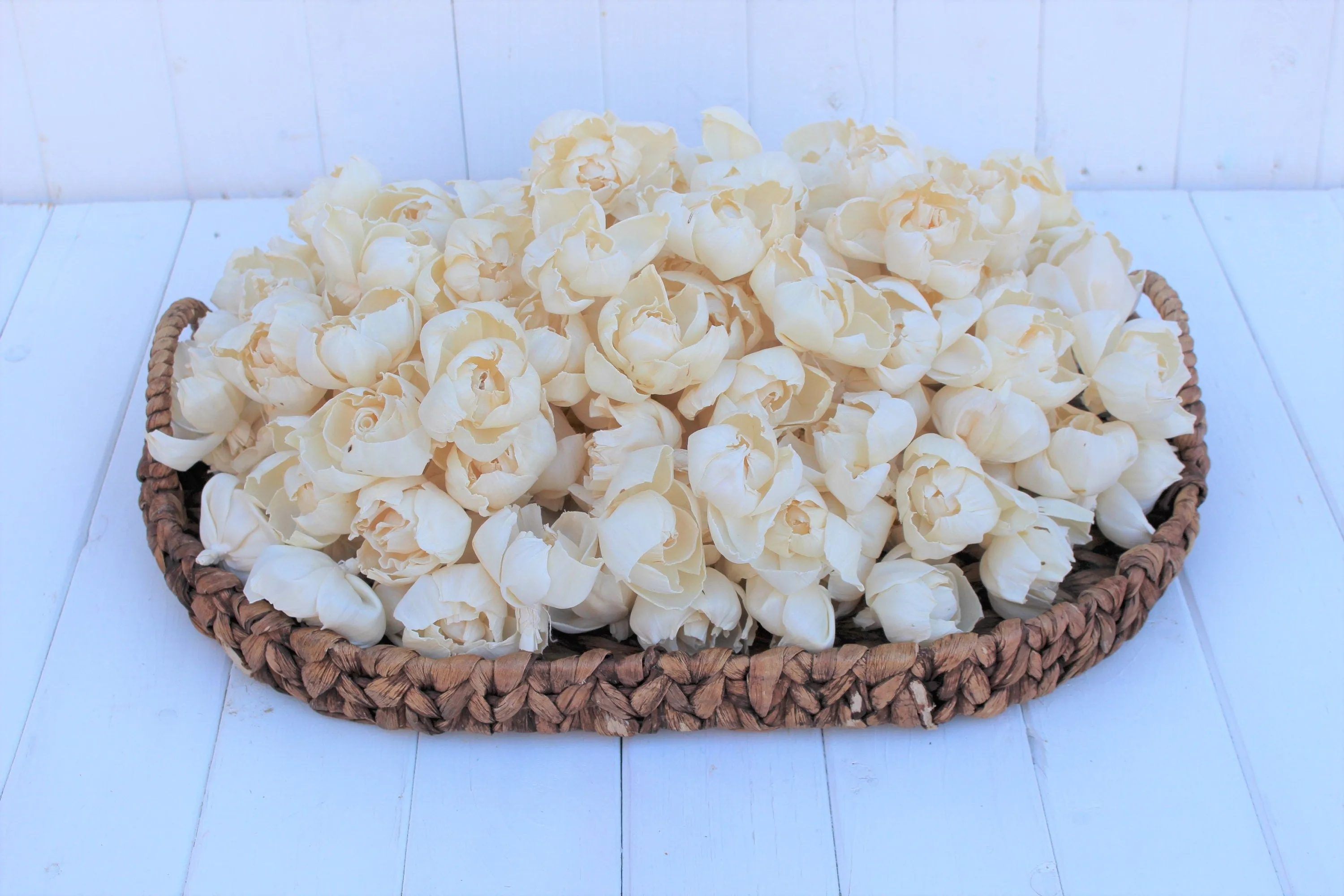 Sola Wood Peony Flowers 2.5", Sola Flowers, Wood Sola Flowers, Cake Topper Flowers