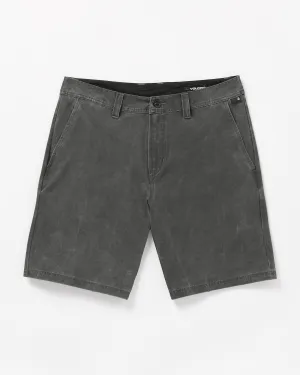 Stone Faded Hybrid Shorts - Stealth