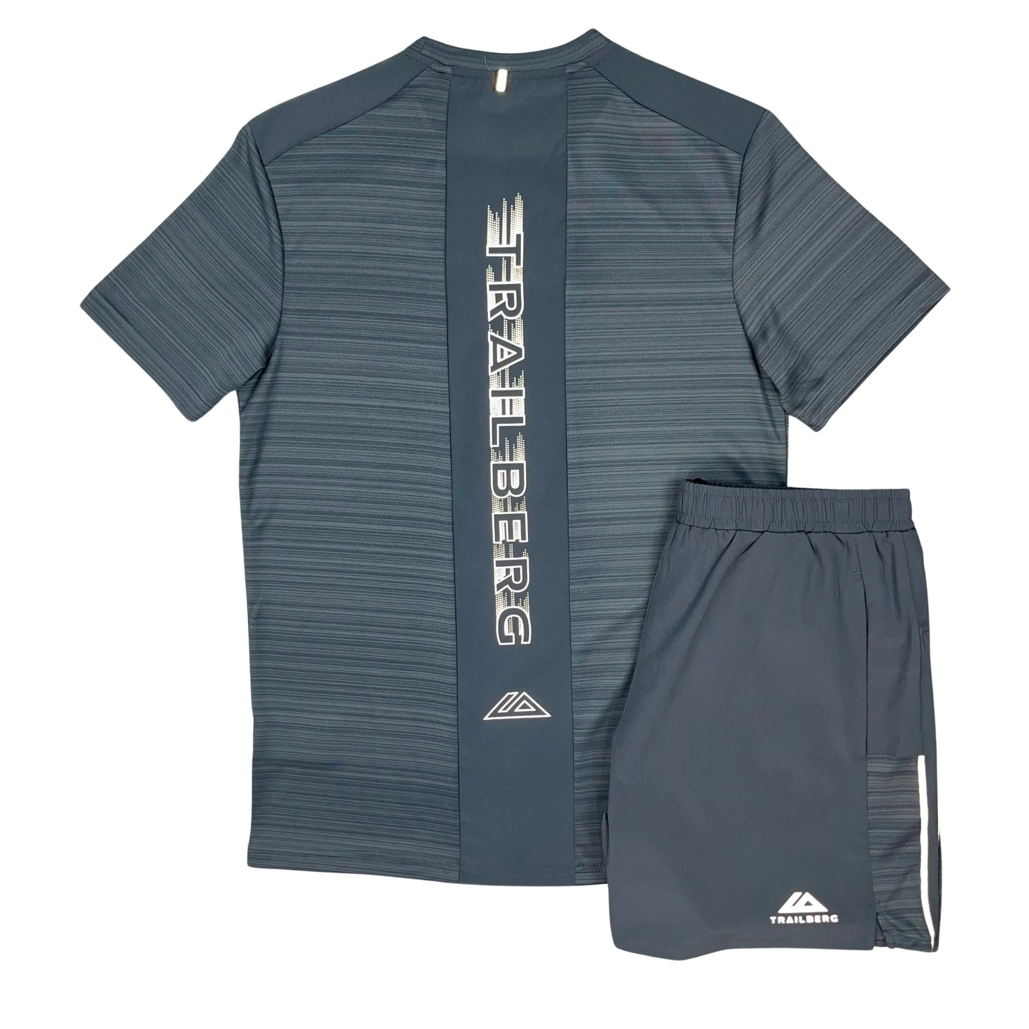 Trailberg Cloud T-Shirt / Shorts Set - Thunder Grey