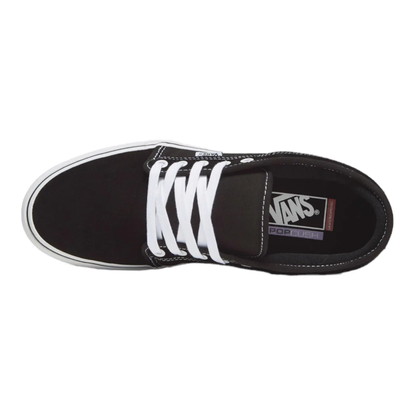 Vans Skate Chukka Low Shoes Black/White