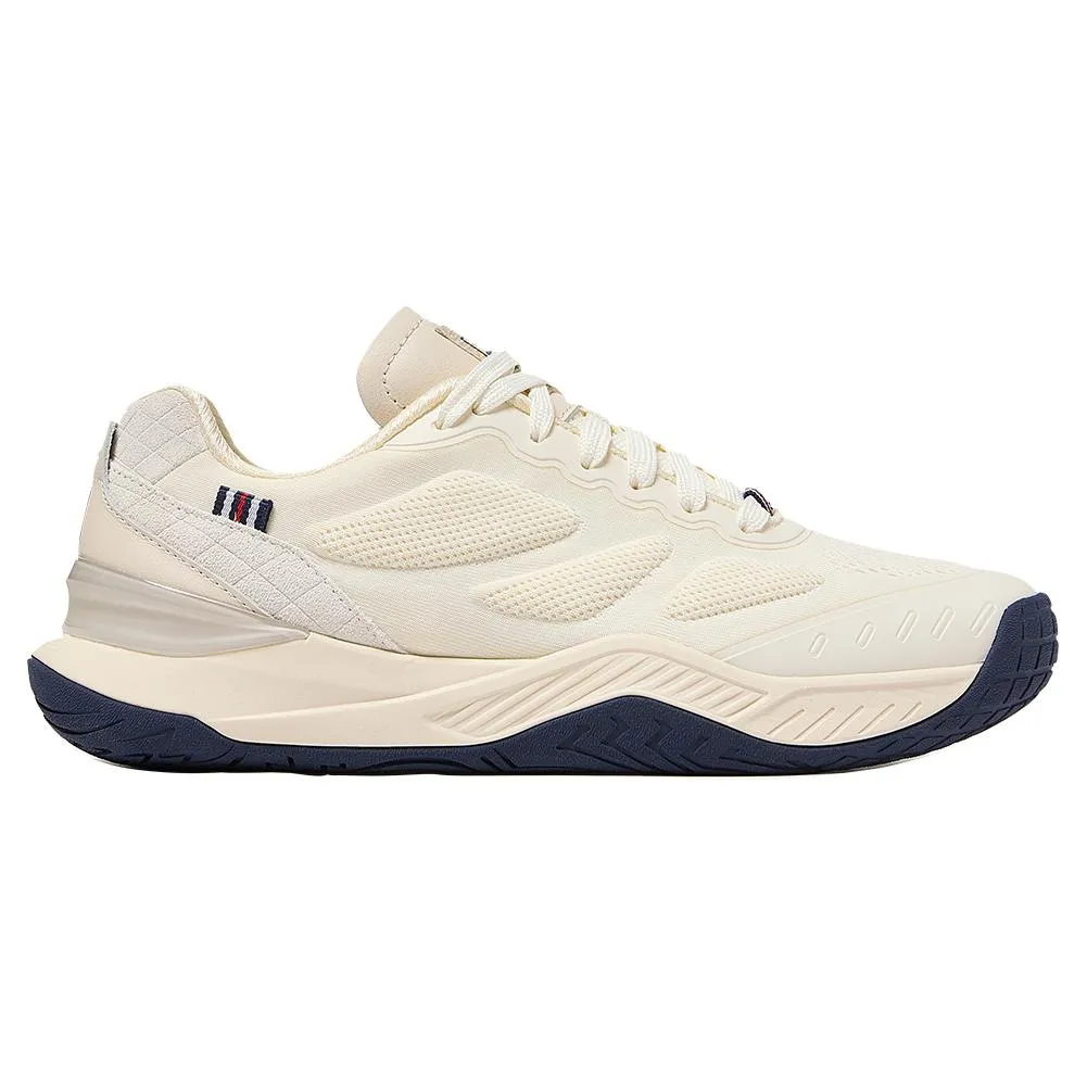 Womens Axilus Lux Tennis Shoes Gardenia and Fila Navy